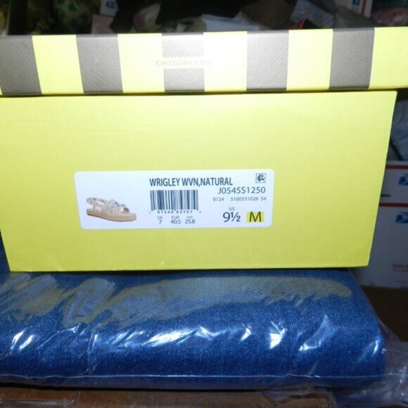 Sam Edelman Circus NY Wrigley Woven Espadrilles 9.5 Sandals BNIB 🆕📦⌚🏃🏻💨⚡🚚 - Picture 15 of 16